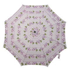 Floral Pattern Hook Handle Umbrellas (small) by SuperPatterns