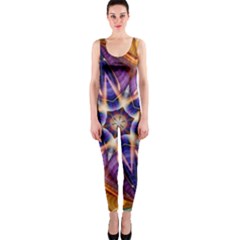 Kaleidoscope Pattern Kaleydograf Onepiece Catsuit by Celenk