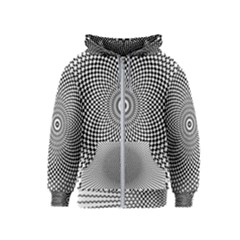 Kaleidoscope Pattern Kaleydograf Kids  Zipper Hoodie by Celenk