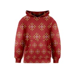 Pattern Background Holiday Kids  Pullover Hoodie by Celenk