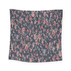 Pattern Flowers Pattern Flowers Square Tapestry (small) by Celenk