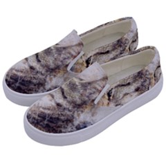 Cat Animal Art Abstract Watercolor Kids  Canvas Slip Ons by Celenk