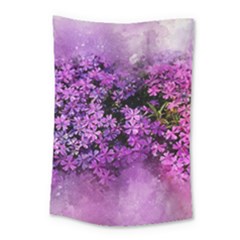 Flowers Spring Art Abstract Nature Small Tapestry by Celenk