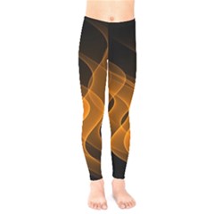 Background Light Glow Abstract Art Kids  Legging by Celenk