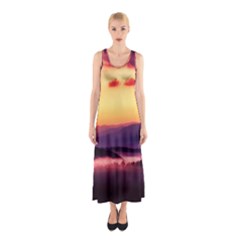 Great Smoky Mountains National Park Sleeveless Maxi Dress by Celenk