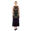 Fractal Colorful Pattern Fantasy Sleeveless Maxi Dress View2