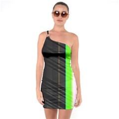 Abstract Background Pattern Textile One Soulder Bodycon Dress by Celenk