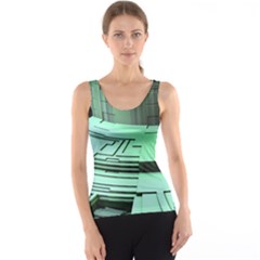 Futuristic Urban Architecture Tank Top by Celenk