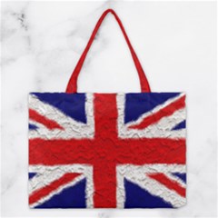 Union Jack Flag National Country Medium Tote Bag by Celenk