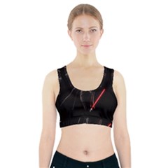 Darth Vader Cat Sports Bra With Pocket by Valentinaart