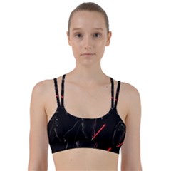 Darth Vader Cat Line Them Up Sports Bra by Valentinaart