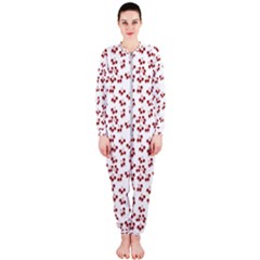 Red Cherries Onepiece Jumpsuit (ladies)  by snowwhitegirl