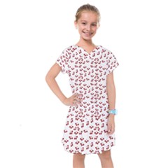 Red Cherries Kids  Drop Waist Dress by snowwhitegirl