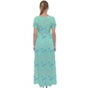 Minty Hearts High Waist Short Sleeve Maxi Dress View2