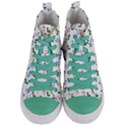 Green Cherries Women s Mid-Top Canvas Sneakers View1