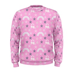 Music Star Pink Men s Sweatshirt by snowwhitegirl