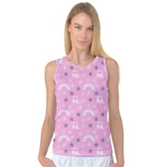 Music Star Pink Women s Basketball Tank Top by snowwhitegirl