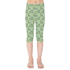 Green Brown  Eggs On Green Kids  Capri Leggings  by snowwhitegirl