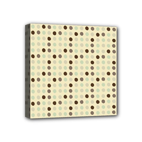 Brown Green Grey Eggs Mini Canvas 4  X 4  by snowwhitegirl