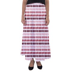 Reddish Dots Flared Maxi Skirt by snowwhitegirl