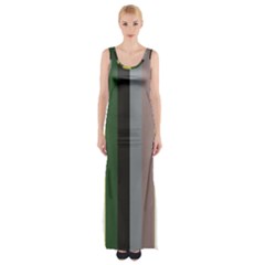 Sid Maxi Thigh Split Dress by snowwhitegirl