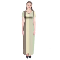 Mint Sunday Short Sleeve Maxi Dress by snowwhitegirl