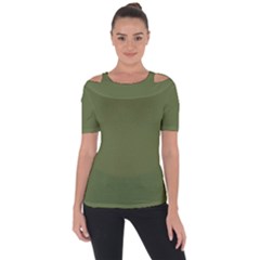 Earth Green Short Sleeve Top by snowwhitegirl