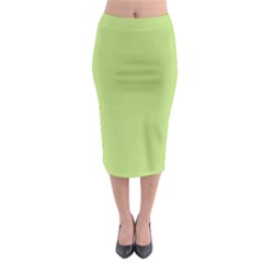 Grassy Green Midi Pencil Skirt by snowwhitegirl