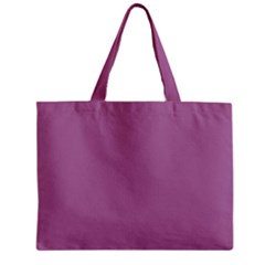 Silly Purple Zipper Mini Tote Bag by snowwhitegirl