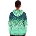 Green Disintegrate Women s Zipper Hoodie View2