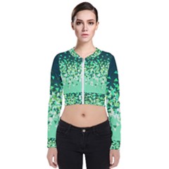 Green Disintegrate Bomber Jacket by jumpercat