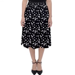 Dinosaurs Black Folding Skater Skirt by snowwhitegirl