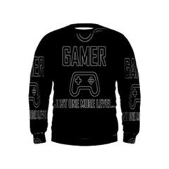 Gamer Kids  Sweatshirt by Valentinaart