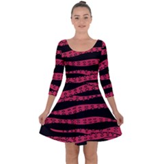 Blood Tentacles Quarter Sleeve Skater Dress by jumpercat