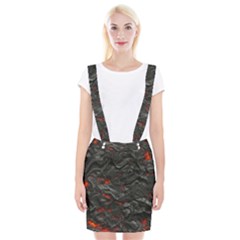 Rock Volcanic Hot Lava Burn Boil Braces Suspender Skirt by Nexatart