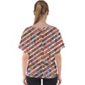 Tp588 V-Neck Dolman Drape Top View2