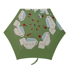 Cute Tea Mini Folding Umbrellas by Valentinaart