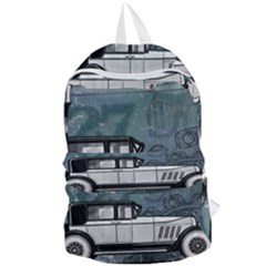 Vintage Car Automobile Auburn Foldable Lightweight Backpack by Nexatart