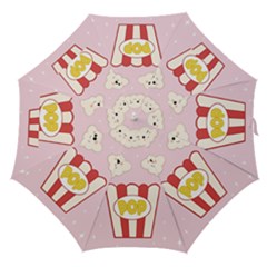 Cute Kawaii Popcorn Straight Umbrellas by Valentinaart