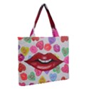 Aahhhh Candy Zipper Medium Tote Bag View2