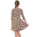 Wood Festive Rainbow Mandala Smock Dress View2