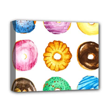 Donuts Deluxe Canvas 14  X 11  by KuriSweets