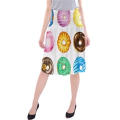 Donuts Midi Beach Skirt by KuriSweets