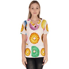 Donuts Scrub Top by KuriSweets