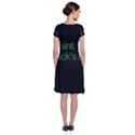  St. Patricks day  Short Sleeve Front Wrap Dress View2