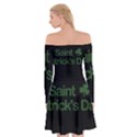  St. Patricks day  Off Shoulder Skater Dress View2