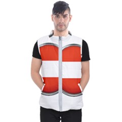 Austria Country Nation Flag Men s Puffer Vest by Nexatart