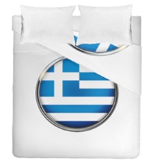 Greece Greek Europe Athens Duvet Cover Double Side (queen Size) by Nexatart