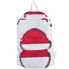 Monaco Or Indonesia Country Nation Nationality Foldable Lightweight Backpack by Nexatart