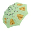 Bee mine Valentines day Folding Umbrellas View2